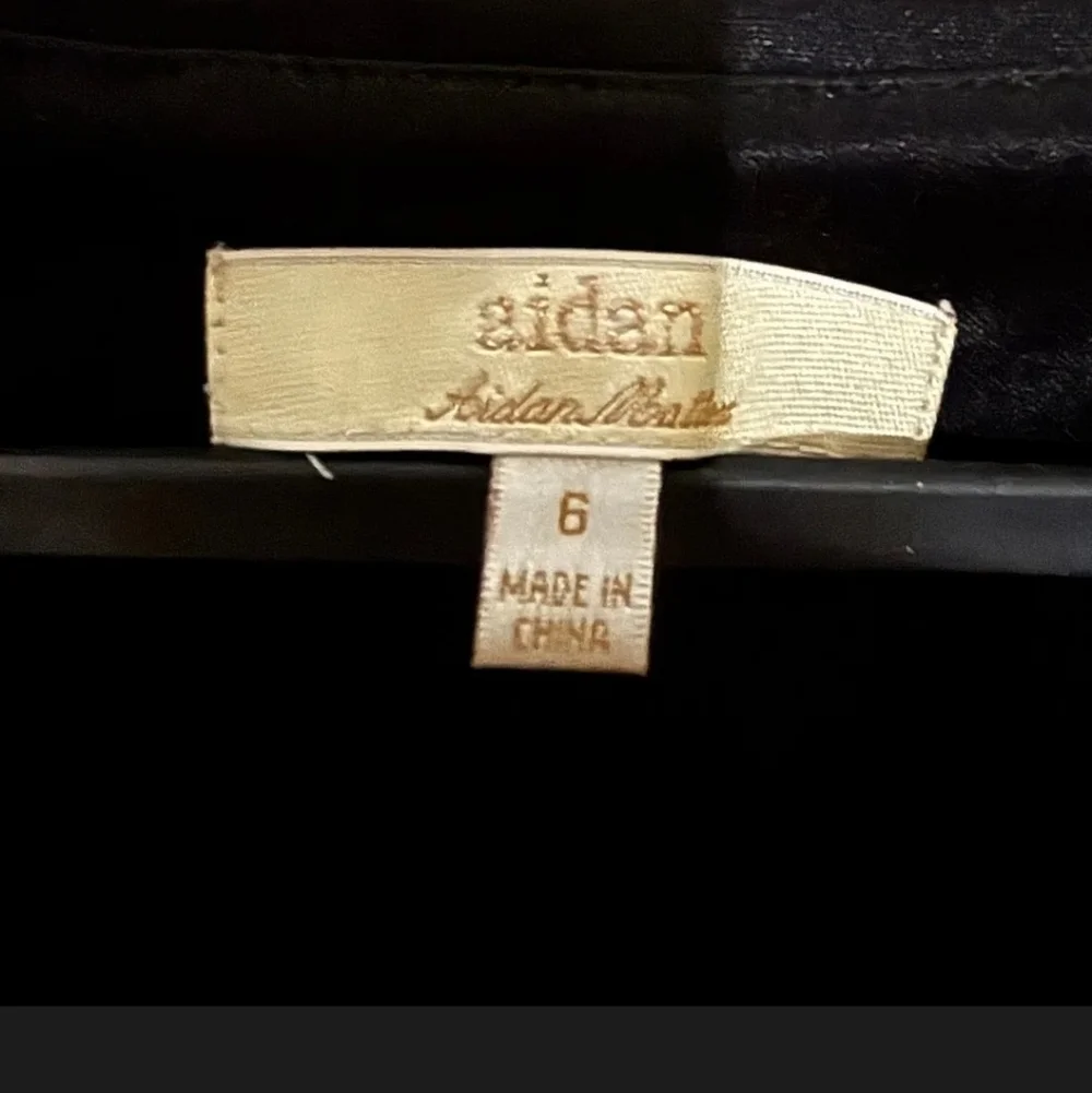 Aidan Mattox Midnight Sequin Mini Dress 6 Norstrom Missing Satin Belt - Picture 3 of 3